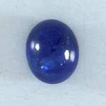 画像1: サファイア オーバルカボ 6.1x7.5mm (1)