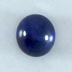 画像1: サファイア オーバルカボ 6.9x7.5mm (1)