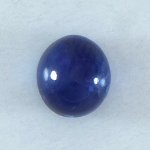 画像1: サファイア オーバルカボ 6.9x7.6mm (1)