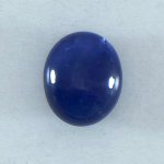 画像1: サファイア オーバルカボ 6.8x8.1mm (1)