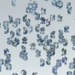 画像1: ティールサファイア(B級) ダイヤカット 1.5mm (1)