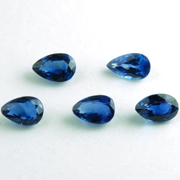 サファイア ペアシェイプカット 3.5x5mm - アサオ工芸オンラインショップ