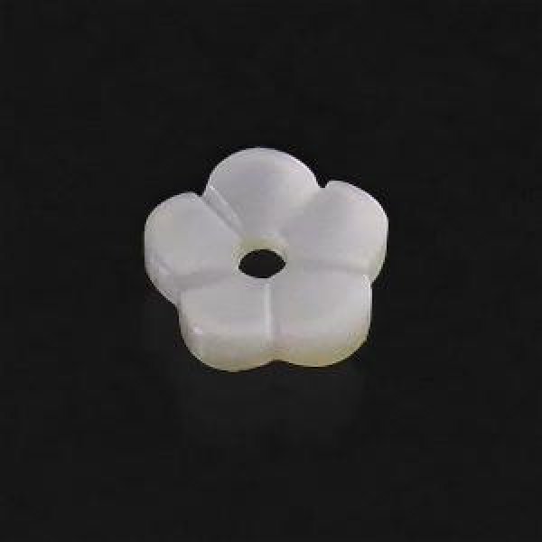 白蝶貝 カービング(花)貫通 5mm - アサオ工芸オンライショップ