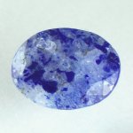 画像1: ラズライトＩＮソーダライト オーバルカット 8.9x11.7mm (1)