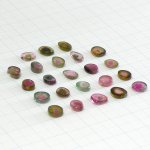 画像2: トルマリンバイカラー スライスタンブル 6-7mm (2)