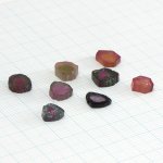 画像2: トルマリンバイカラー スライスカット 7-10mm (2)