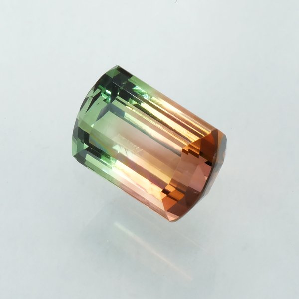 トルマリンバイカラー ファンシーカット 7.8x11.2mm - アサオ