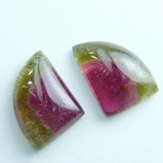 トルマリンバイカラー 原石 10x23.6mm - アサオ工芸オンライショップ