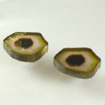 画像2: トルマリンバイカラー スライスカット 10x12mm (2)