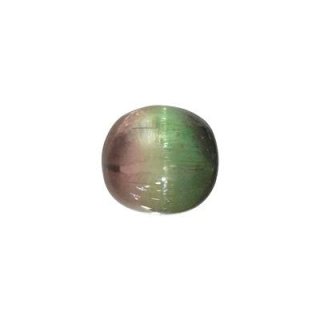 トルマリンバイカラーキャッツアイ オーバルカボ 13.0x13.8mm