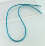 画像1: トルコ石 パイプ連 3mm 35-40CM (1)