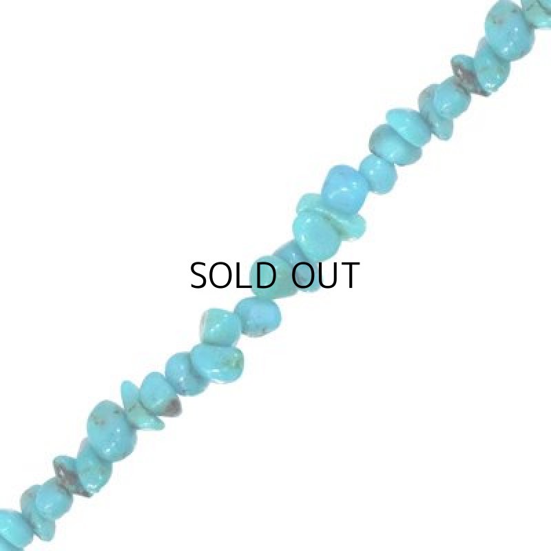 画像1: トルコ石 ナゲット連 3-4mm (1)