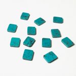 画像2: ネットトルコ石 角板(面取) 8x10mm (2)
