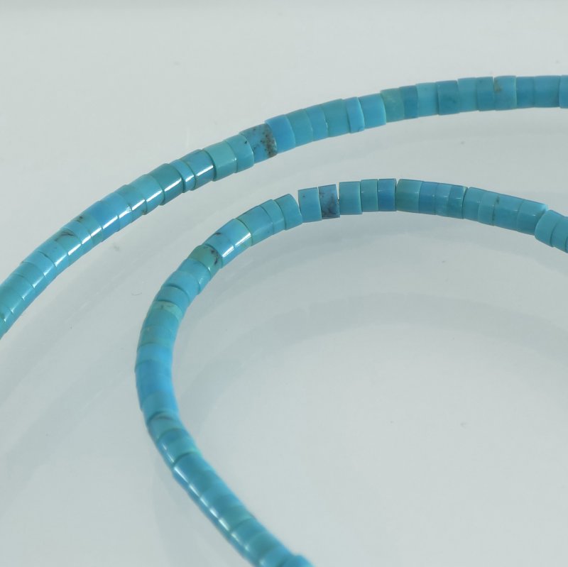 画像3: トルコ石 パイプ連 3mm 35-40CM (3)
