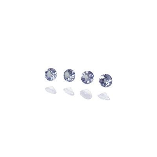 1576.タンザナイトボタンカットグラデーション12本連売り タンザニア産タンザナイト 1.96ct パーフェクトカット - IRODORI
