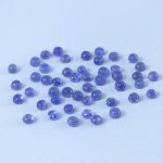 画像2: タンザナイト ラウンドカボ 3mm (2)