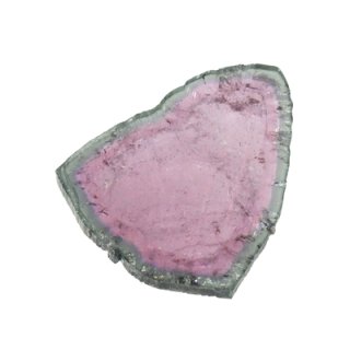 ウォーターメロントルマリン スライス 34.5x36.0mm - アサオ工芸