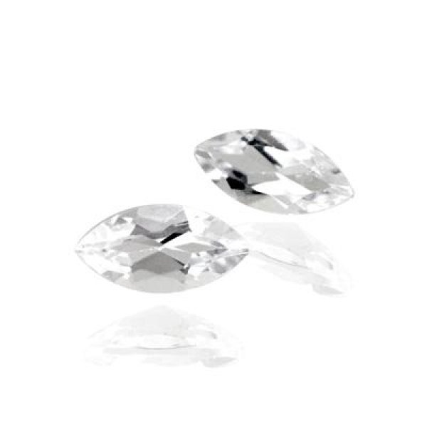 ホワイトトパーズ マーキスカット 4x8mm - アサオ工芸オンライショップ