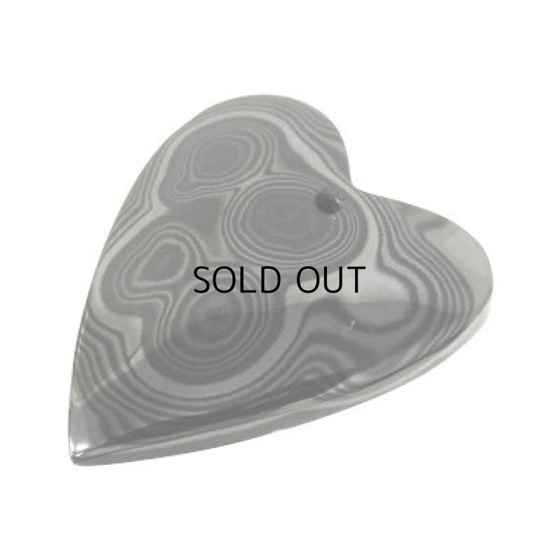 画像3: シロメレーン ハート(貫通) 28x33mm (3)