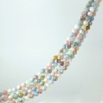 画像1: ベリル(マルチカラー) 丸玉連(35-40CM) 10-10.5mm (1)